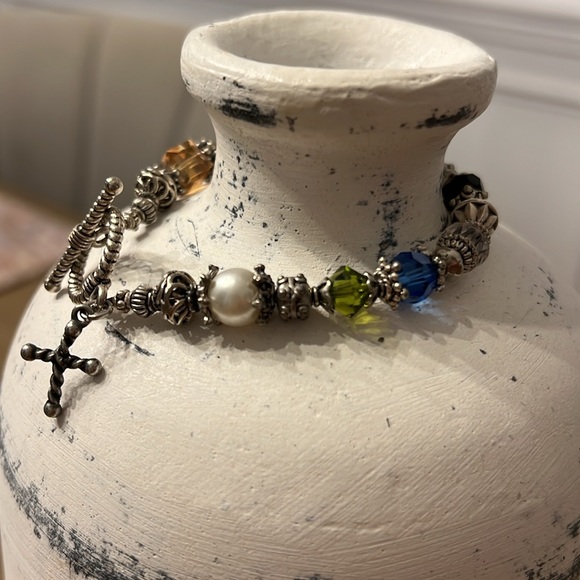 Christian Charm Beaded Bracelet - Picture 4 of 5